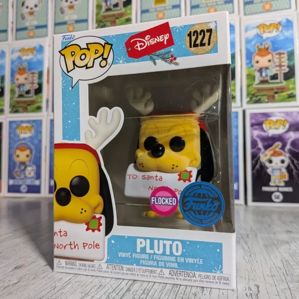 Funko Pop Disney #1227 - Pluto (Flocked)