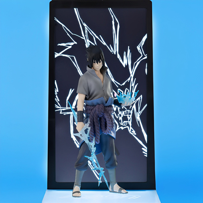 NARUTO SHIPPUDEN Figurine Sasuke Uchiha NEON Tsume Art
