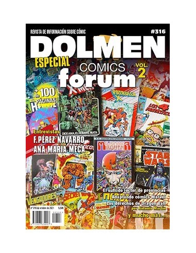 DOLMEN 16. ESPECIAL COMICS FORUM (SEGUNDA PARTE)