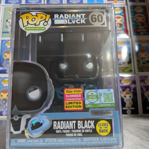 Funko Pop! Radiant Black #60 - Radiant Black (Glow/SC2026/5000PCS)