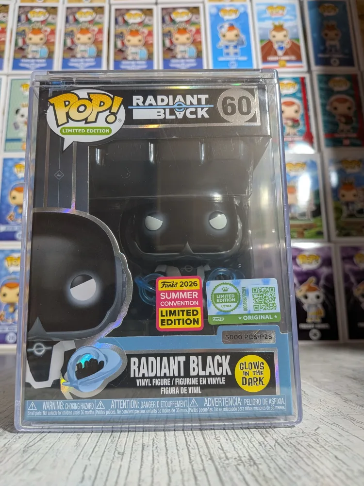 Funko Pop! Radiant Black #60 - Radiant Black (Glow/SC2026/5000PCS)