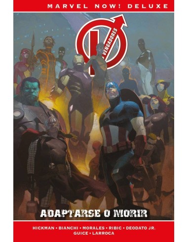 LOS VENGADORES DE JONATHAN HICKMAN 5. ADAPTARSE O MORIR (MARVEL NOW! DELUXE)