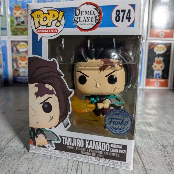 Funko pop Demon Slayer #874 - Tanjiro Kamado (Hinokami Kagura Dance)