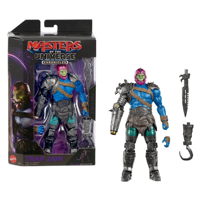 MOTU The Movie Figurine Trap Jaw Chronicles Mattel