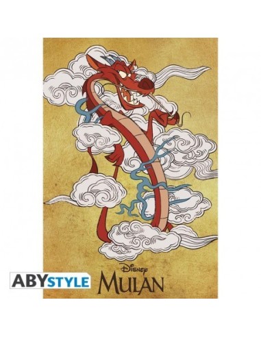 DISNEY - Póster «rMulan Mushu» (91,5x61)