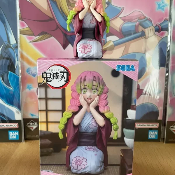 Demon Slayer – Figurine Mitsuri Kanroji Chokonose Premium 10 cm Banpresto (Ouvert)