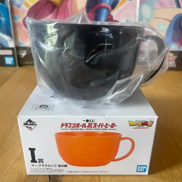 Dragon Ball Super: Super Hero – Black Plastic Mug Ma Ichiban Kuji Symbol (Prize I)