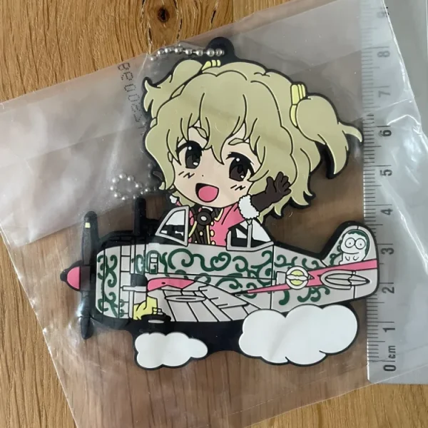 The Magnificent Kotobuki – Porte-clés caoutchouc Chika 8 cm Banpresto