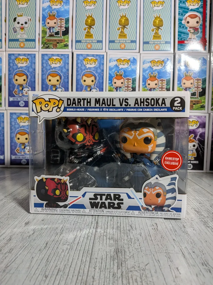 Funko pop Star Wars - Darth Maul vs Ahsoka Tano (GE/Damaged Box)