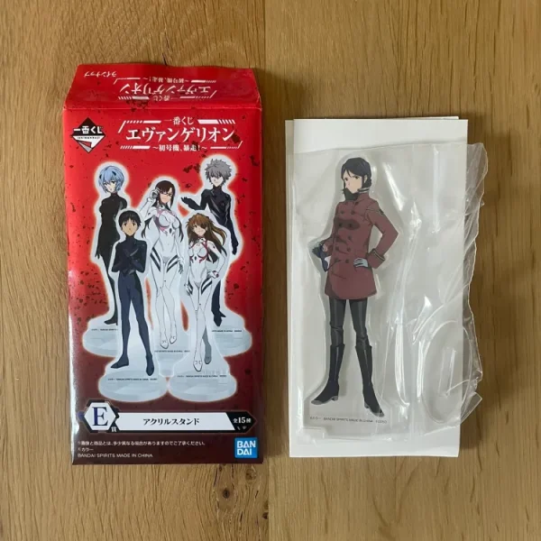 Evangelion - Stand acrylique 13cm Misato Katsuragi - Ichiban Kuji Shogouki Bousou (Lot E)