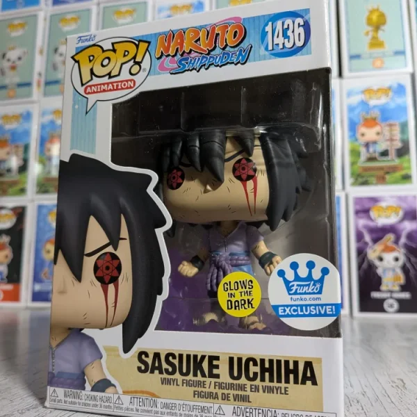Funko pop Naruto Shippuden #1436 - Sasuke Uchiha (Glow)