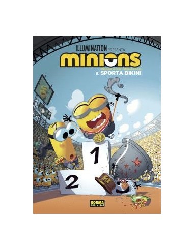 LOS MINIONS 5. SPORTA BIKINI