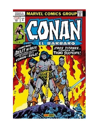 CONAN EL BARBARO: LA ETAPA MARVEL ORIGINAL 04.