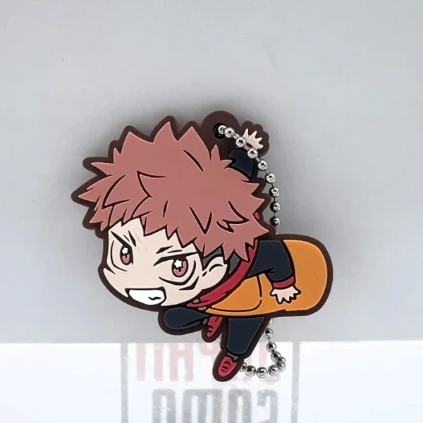 Jujutsu Kaisen -Straps / Porte clés caoutchouc Yuji Itadori