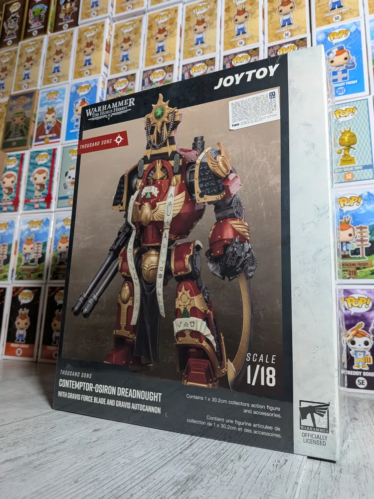 JoyToy Warhammer The Horus Heresy - Thousand Sons Contemptor-Osiron Dreadnought with Gravis Autocannon (30,2cm)