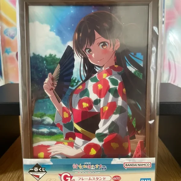 Rent-A-Girlfriend – Cadre Chizuru Mizuhara Yukata Version Ichiban Kuji Manzokudo 4 11x16 cm