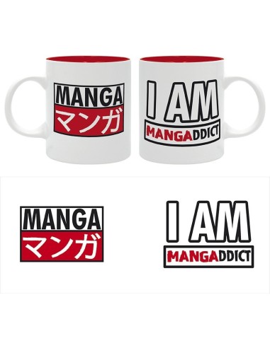 MANGA ADDICT - Taza 320ml - Asian Art