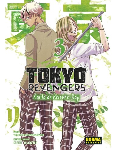 TOKYO REVENGERS CARTA DE KEISUKE BAJI 3