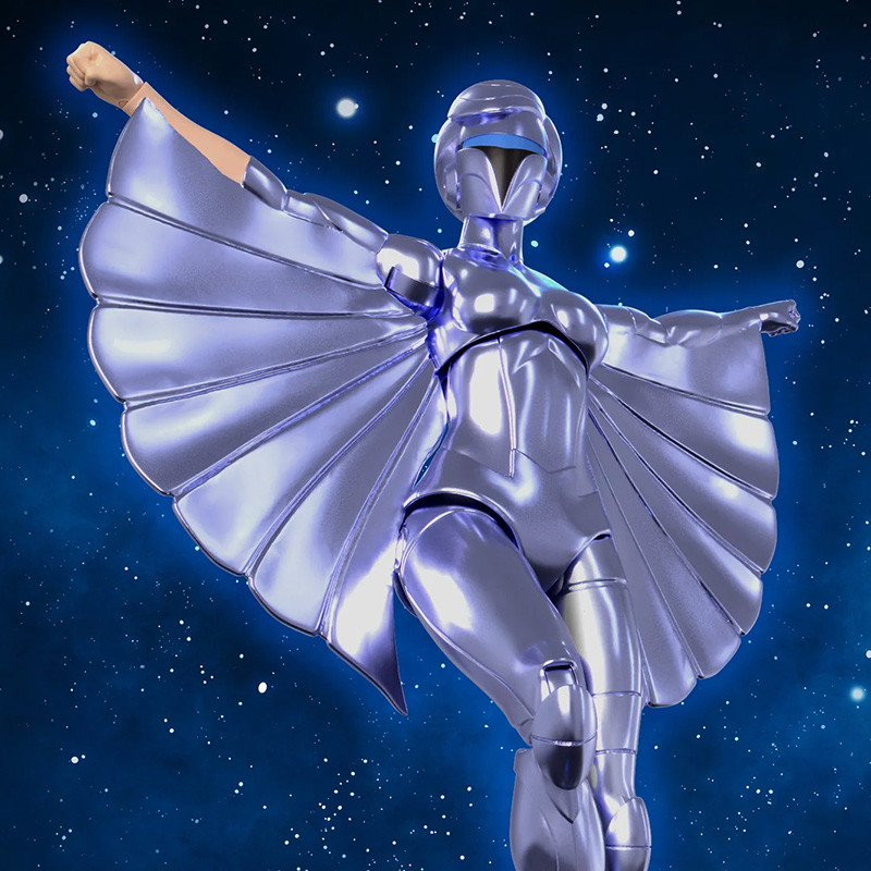 SILVERHAWKS Figurine Ultimates Steelheart Toy Version Super7