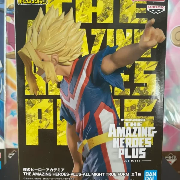 My Hero Academia – All Might The Amazing Heroes Plus True Form Figure 18 cm Banpresto