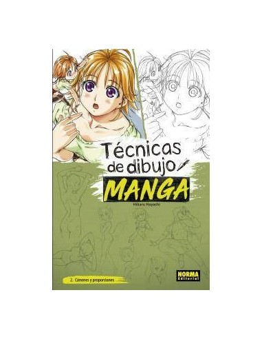 TECNICAS DE DIBUJO MANGA 02- CÁNONES Y PROPORCIONES