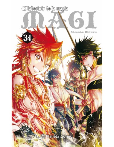 MAGI EL LABERINTO DE LA MAGIA 34