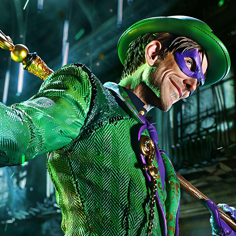 DC COMICS Statue The Riddler All In One Prime 1 Studio