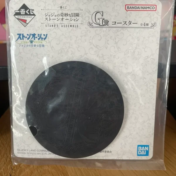 JoJo's Bizarre Adventure – Dessous de verre Jolyne Cujoh & Jotaro Kujo Ichiban Kuji Stand's Assemble Lot G 7 cm