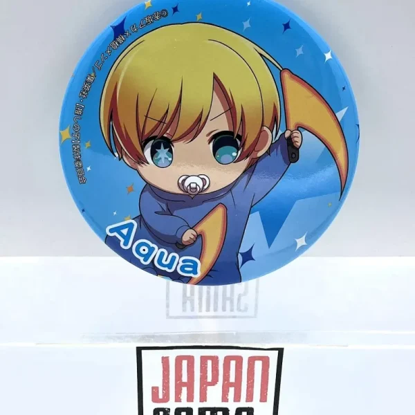 Oshi no Ko - Giant metal badge 10 cm Aqua