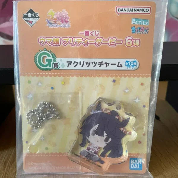 Uma Musume – Porte-clés acrylique Eishin Flash Chokonokko Ichiban Kuji Pretty Derby 6 Dan 4,5 cm
