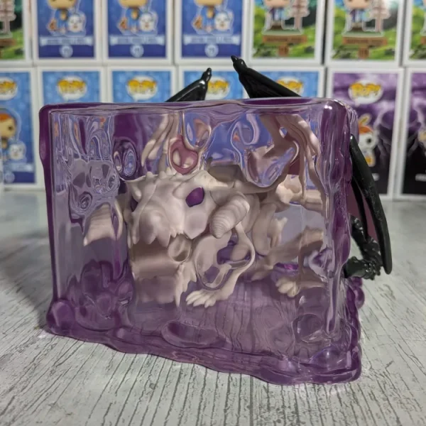 Funko pop Games Dungeons & Dragons #1069 - Gelatinous Cube with Dracolich (Glow/Opened/ Damaged Plastic)