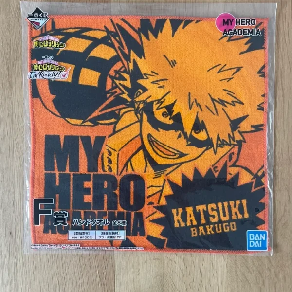 My Hero Academia – Serviette Katsuki Bakugo Ichiban Kuji I’m Ready! 25 x 25 cm