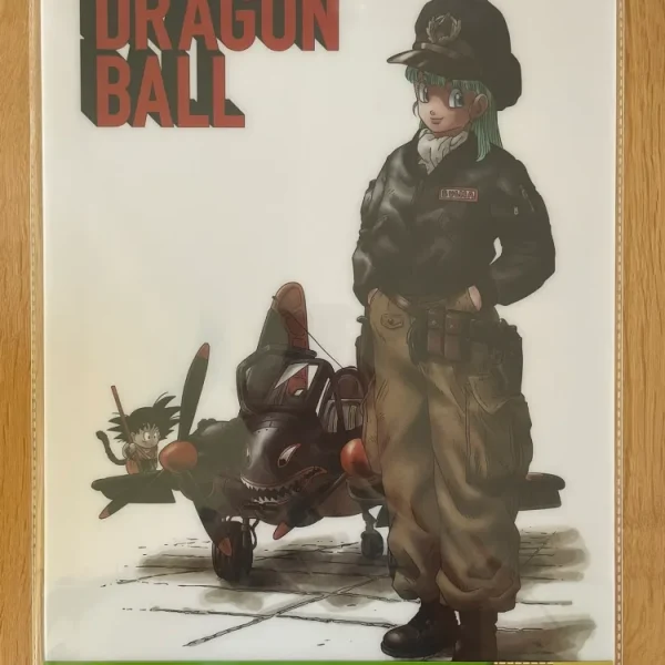 Dragon Ball EX - Ichiban Kuji - Temple Above the Clouds Lot H Poster Clear Poster A3 Bulma & Son Goku