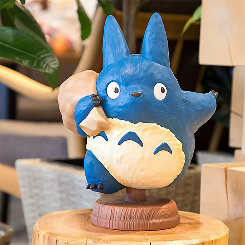 MON VOISIN TOTORO Statue Totoro Bleu Benelic