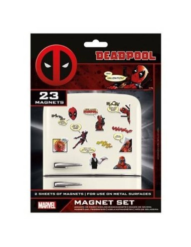 Set de imanes Deadpool Marvel
