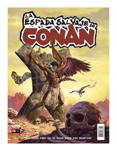 LA ESPADA SALVAJE DE CONAN 08 (RUSTICA)
