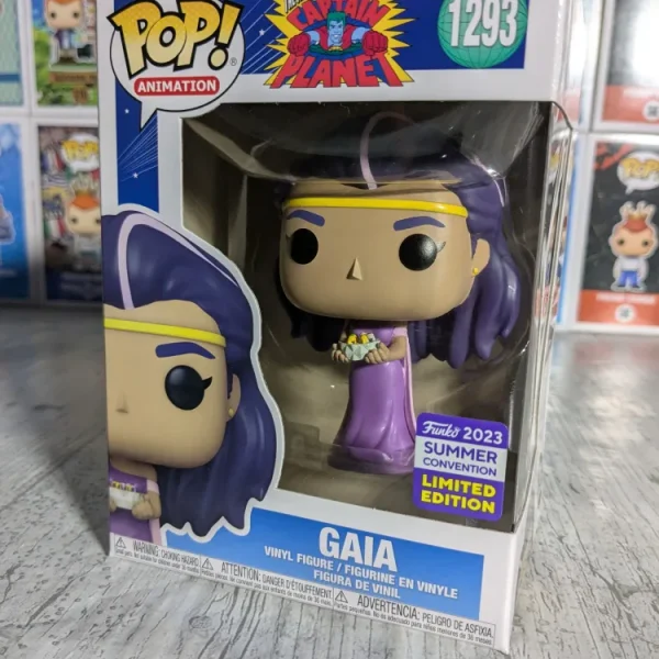 Funko pop The New Adventures of Captain Planet #1293 - Gaia (SC2023)