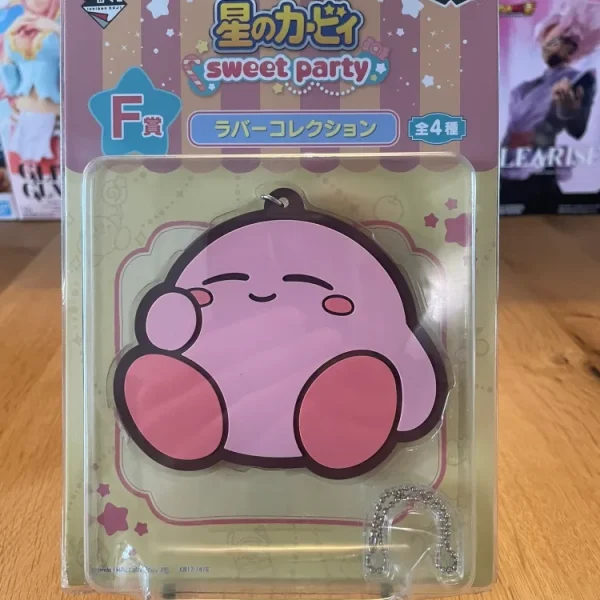 Kirby of the Stars - Ichiban Kuji - Giant Rubber Keychain Sweet Party Kirby