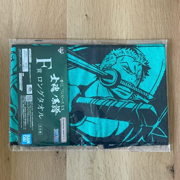 One Piece - Serviette Roronoa Zoro 60x20 cm - Ichiban Kuji Ex Shikon no Keifu (Lot F)
