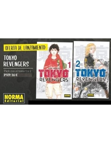 PACK TOKYO REVENGERS 1+2