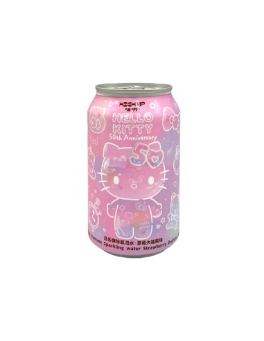 Ramune sabor Fresa Daifuku Mochi (Hello Kitty) 330ml HIGH UP