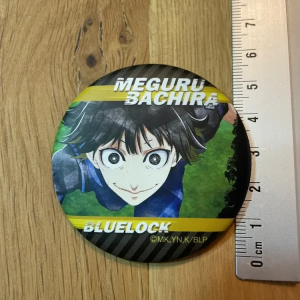 Blue Lock – Badge Bachira Meguru Art-Pic 5 cm Banpresto