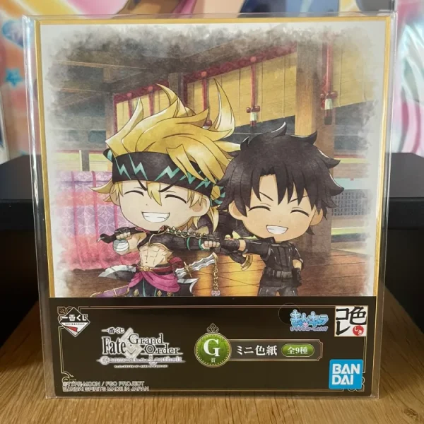 Fate/Grand Order – Mini Shikishi Fujimaru Ritsuka & Sakata Kintoki Ichiban Kuji Cosmos in the Lostbelt 13,5 cm
