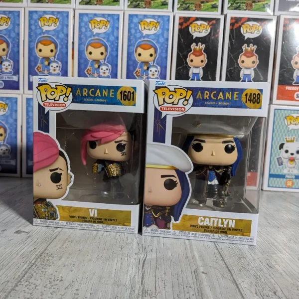 Funko pop Arcane - Vi & Caitlyn (Bundle)