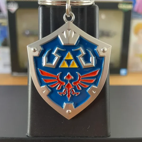 Zelda – Hylian Shield Ichiban Kuji Tears of the Kingdom Metal Keychain 8 cm