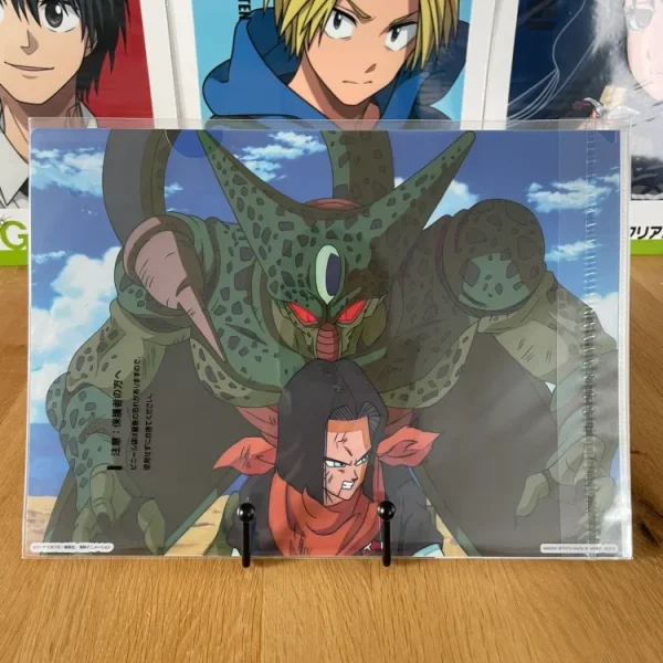 Dragon Ball - Set of 2 clear files Cell, C-17, Piccolo Ichiban Kuji VS Omnibus Ultra