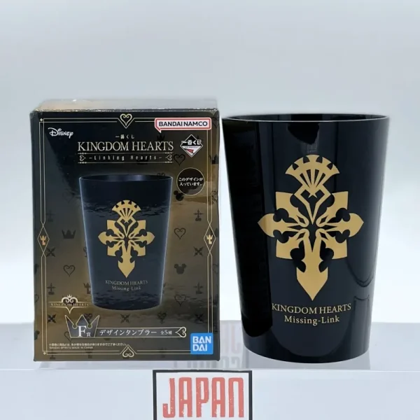 Kingdom Hearts - ICHIBAN KUJI - Linking Hearts Lot F Plastic Glass Logo