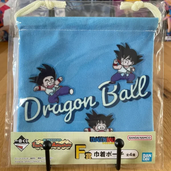 Dragon Ball - Pochette à cordons Son Goku 15 cm - Ichiban Kuji Fantastic Adventure Lot F