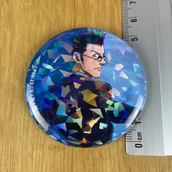 Hunter × Hunter – Badge Leorio Paladinight Dos au combat B Bandai Spirits 5,5 cm