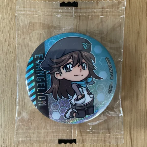 Evangelion - Mari Makinami metal badge 5 cm